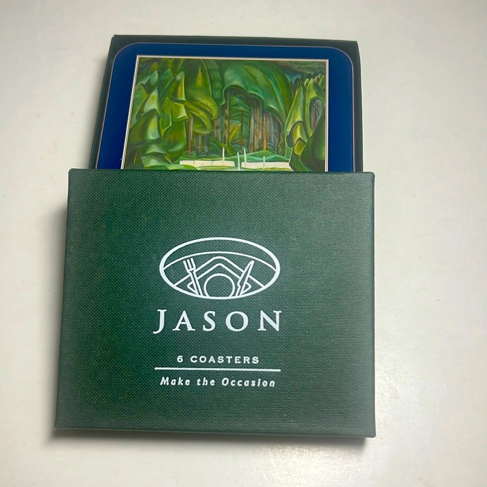 Jason 6 coaster set Emily Carr The Vancouver Art Gallery